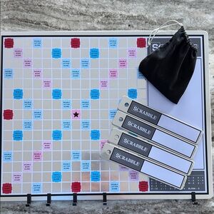 Wall Hanging Magnetic Scrabble Board Game